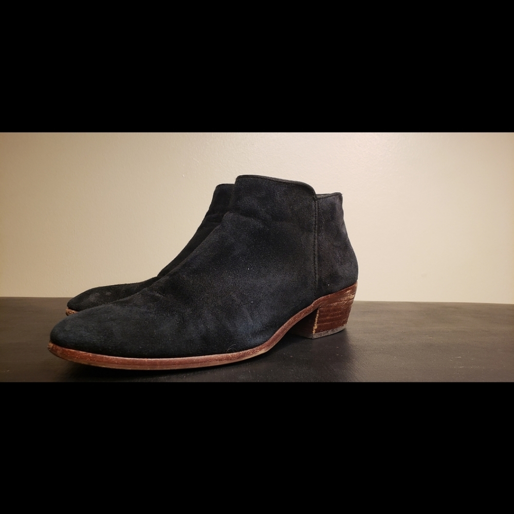 Sam Edleman Women's Petty Ankle Boot, Black, Sz. 9